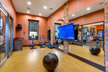 Yoga Studio with Fitness on Demand System